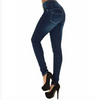 Women's high waist and more buttonholes Slim stretch large size feet jeans - Women's Bottom - Verzatil 