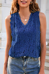 Lace V-Neck Tank