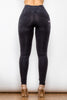 Zip Closure Skinny Jeans