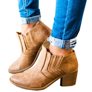 Mid-heel booties - Women's Shoes - Verzatil 