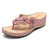 Retro Slope With Casual Flip-Flops - Women's shoes - Verzatil 