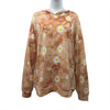 Autumn And Winter New Women Tie Dye Sunflower Print Hooded Sweater - Verzatil 