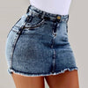 High Waist Sexy Pencil Jeans Skirt - Women's Bottom - Verzatil 