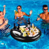 Summer Inflatable Float Beer Drinking Cooler Table Water  Pool Party - Verzatil 