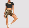 Fashion sexy leopard print hip shorts - Verzatil 