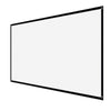 72-inch Projector Screen ]16:9 HD Foldable White Projection Wall Mounted Screen for Home Office Theater Movies Indoors Outdoors - Verzatil 