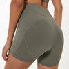 High waist track shorts - Verzatil 