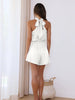 Halter Neck Sleeveless Romper