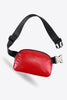 PU Leather Adjustable Strap Sling Bag