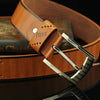 Pin buckle belt men's belt retro hollow casual belt - Verzatil 