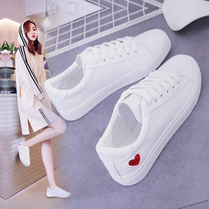 CANVAS HEART SHOES - Women's shoes - Verzatil 