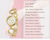 Small Dial Diamond Fashion Bracelet Watch - Verzatil 