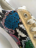 Snakeskin PU Women's  Flat Sneakers -  Women's shoes - Verzatil 
