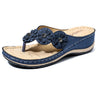 Retro Slope With Casual Flip-Flops - Women's shoes - Verzatil 