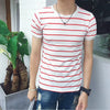 Casual striped Men's T-shirt - Verzatil 