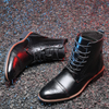 Plus size British style men's boots leather boots men's shoes - Boots Shoes - Verzatil 