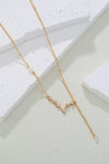 All Your Idea Rhinestone Constellation Chain Necklace