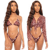 Swimsuit Bikini Three-Piece Mesh Swimwear - Verzatil 