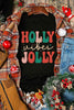 HOLLY JOLLY Graphic Short Sleeve T-Shirt