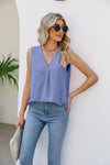 V-Neck Tunic Tank Top