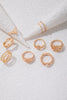 9-Piece Zinc Alloy Ring Set