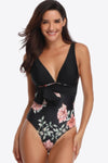 Floral Tied One-Piece Swimsuit