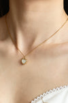 18K Gold Plated Heart Pendant Necklace