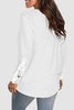 Lace Detail Button Front T-Shirt