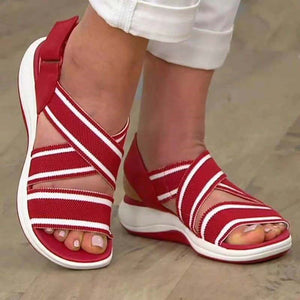 Sports Casual Sandals With Velcro Fashion - Women's shoes - Verzatil 